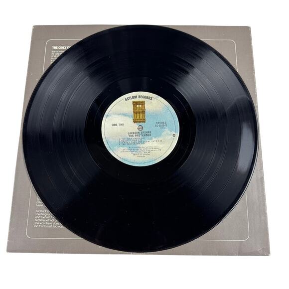 Jackson Browne – The Pretender (1976) Vinyl LP – Asylum Records 7E-1079 - Picture 4 of 8
